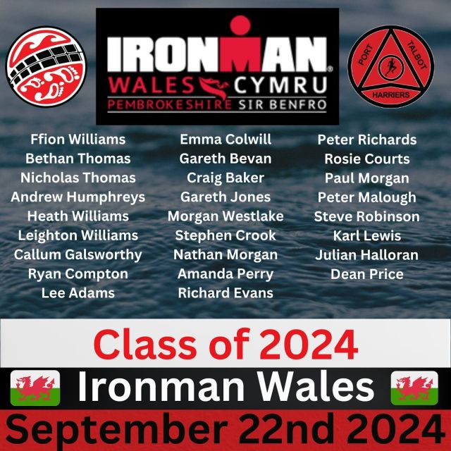 We have 26 of #teampth athletes who are set to line up and take on Ironman Wales 🏴󠁧󠁢󠁷󠁬󠁳󠁿

Some are taking it on for the first time and others are coming back for more 💪🏻 

Good luck to all of our athletes taking part - soak in the experience and electric atmosphere, and head towards that red carpet🎖 

#triathlonclub #ironman #teampth  #weswimweridewerun #welshtri #welshathletics #brittri #southwalesrunning #runnersofinstagram #tricommunity #running  #fitness #runningmotivation #instarunners #training #sport #workout  #instarunner #fitnessmotivation #runningcommunity #triathlon #runnersworld #ironmantriclub #ukrunchat #tenby #wales